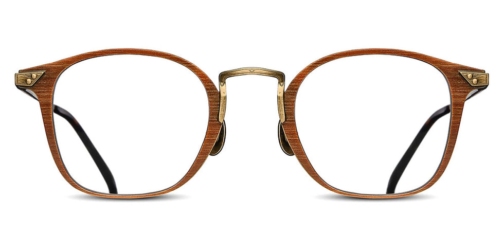 Matsuda® 2808H-V2 MTD 2808H-V2 Antique Gold/Brown 45 - Antique Gold / Brown Eyeglasses