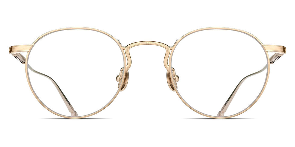 Matsuda® M3140 MTD M3140 Brushed Gold 47 - Brushed Gold Eyeglasses