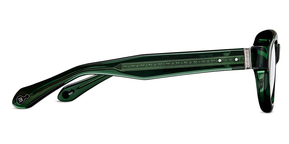Matsuda® M1028 MTD M1028 Bottle Green 47 - Bottle Green Eyeglasses