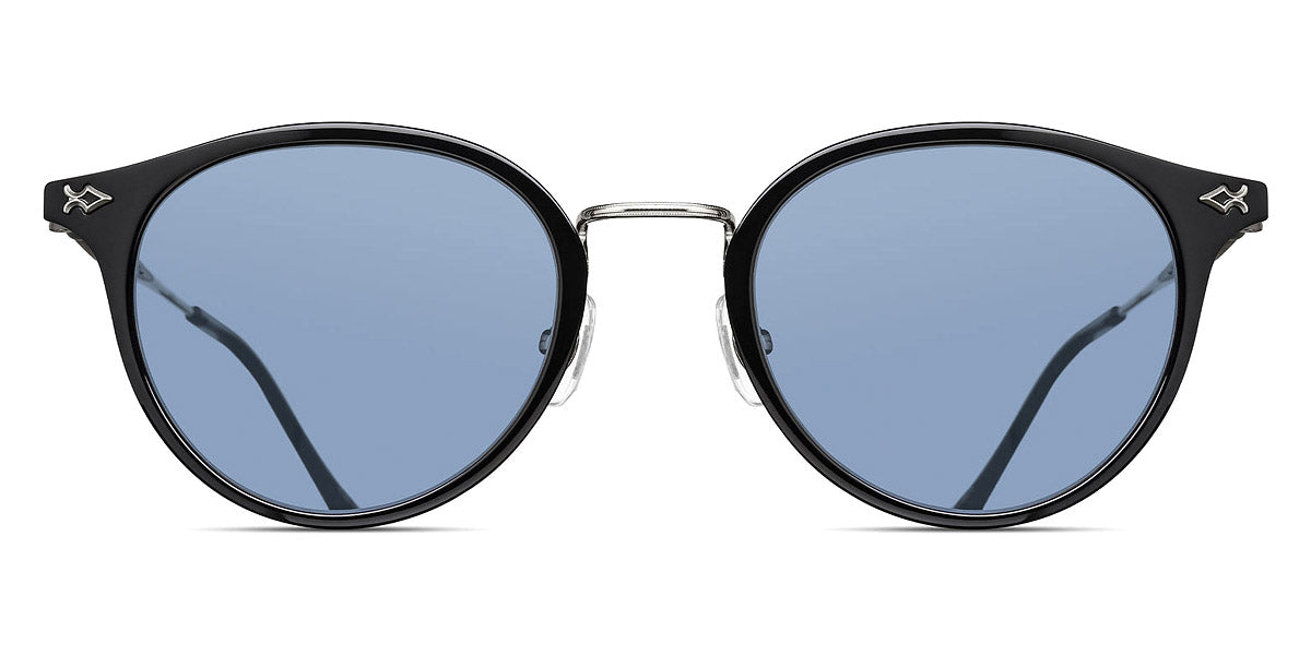 Matsuda® M3114 MTD M3114 Palladium White/Black/Demo 50 - Palladium White/Black / Demo Sunglasses