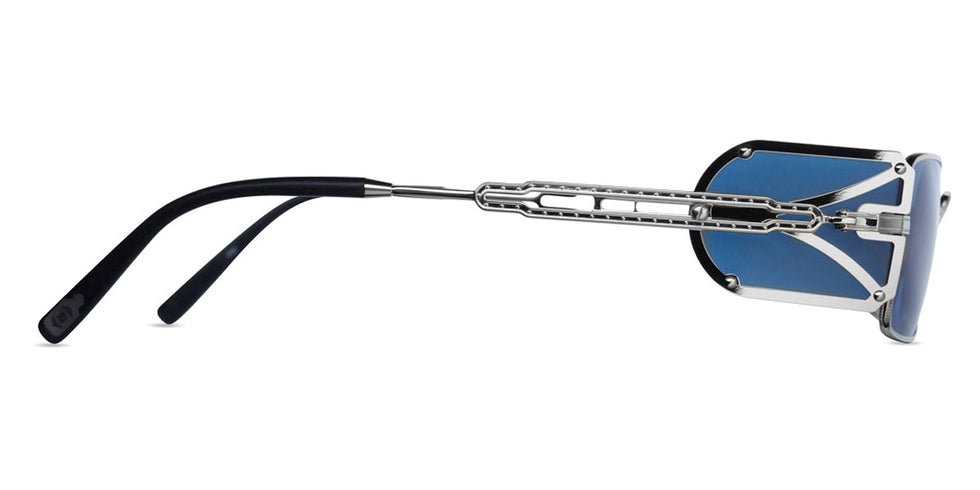Matsuda® 10611H MTD 10611H Palladium White/Blue Grey 48 Sunglasses