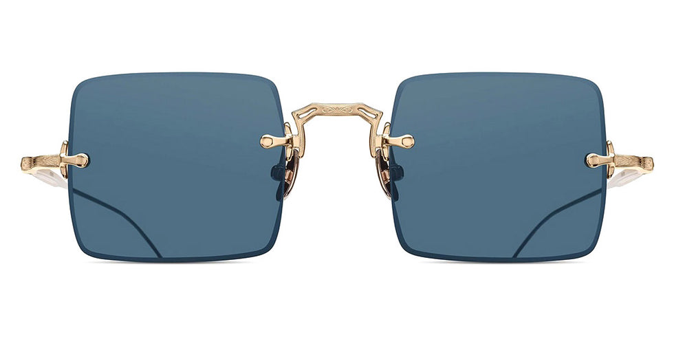 Matsuda® M5001 MTD M5001 Brushed Gold/Blue Grey 46 - Brushed Gold / Blue Grey Sunglasses