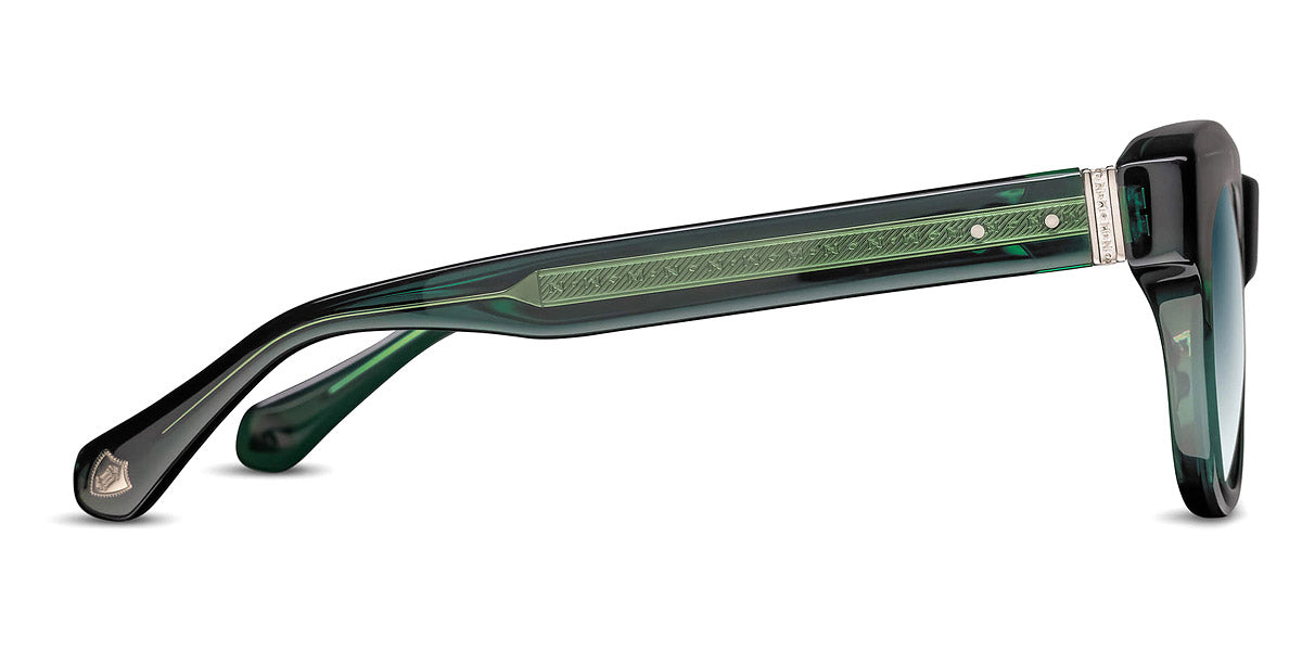 Matsuda® M1027 MTD M1027 Bottle Green/Blue Gradient 50 - Bottle Green / Blue Gradient Sunglasses