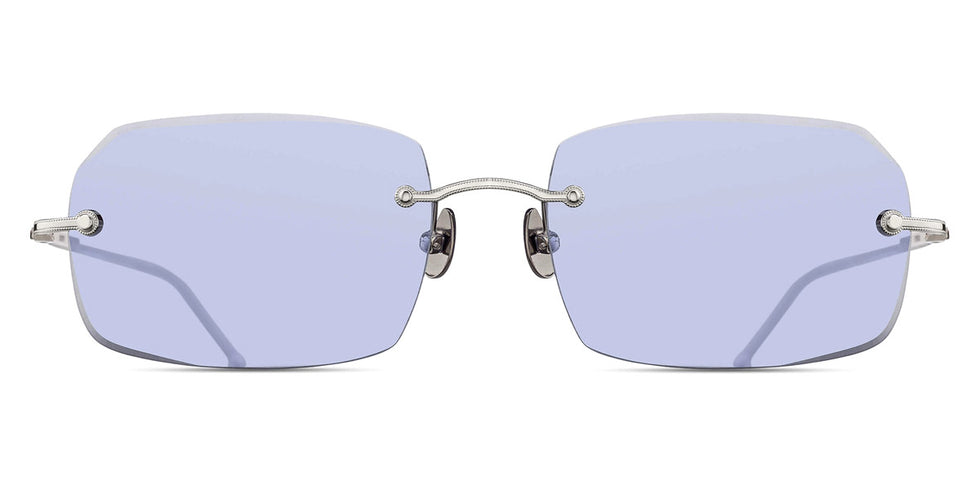 Matsuda® M5004 MTD M5004 Palladium White - Palladium White - Café Blue Sunglasses