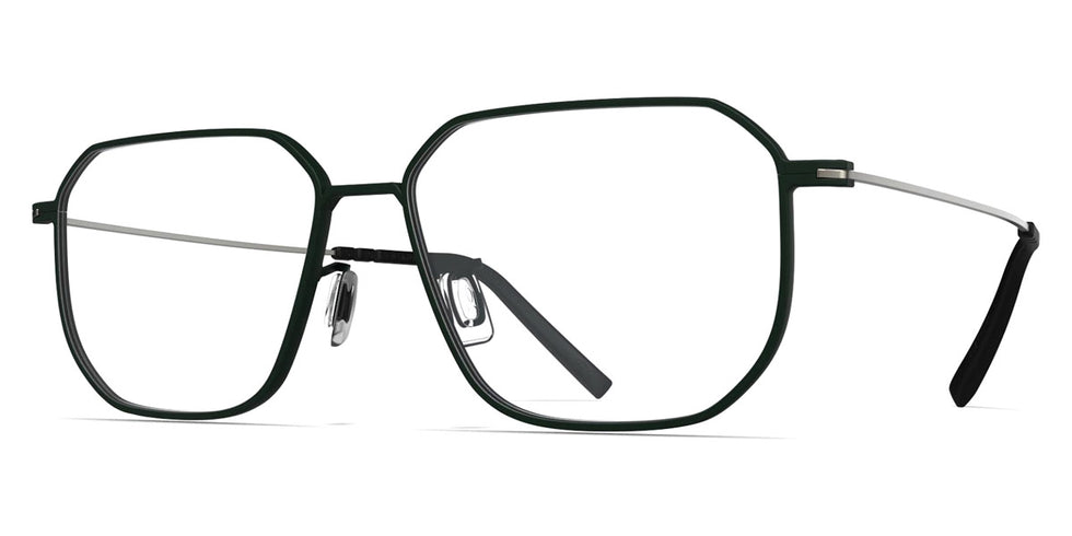 Blackfin® MENDOCINO BLF Mendocino 1707 54 - Hunter Green/Brushed Silver Eyeglasses
