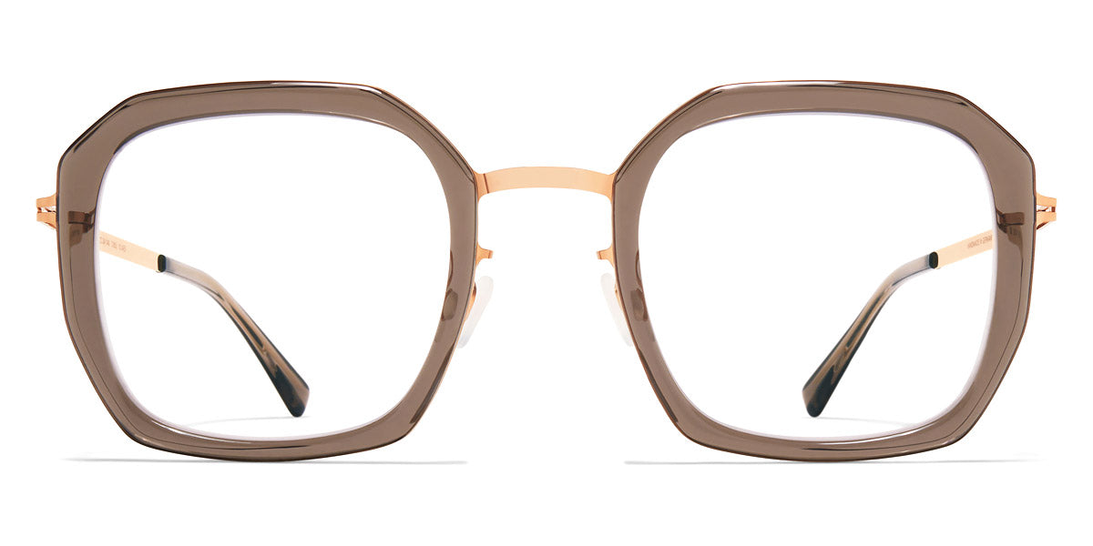 Mykita® MERVI MYK MERVI A83 Champagne Gold/Clear Ash 48 - A83 Champagne Gold/Clear Ash Eyeglasses