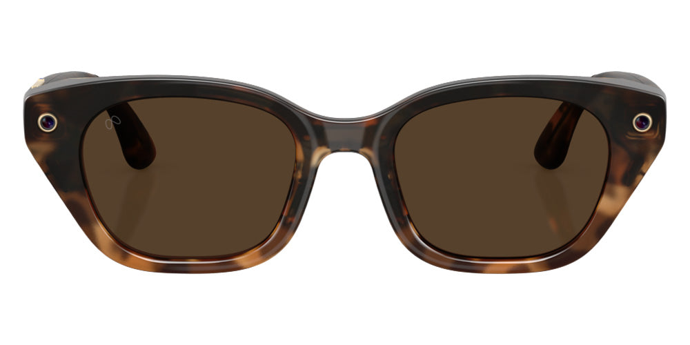 Meta Capri 0YM000007 Sun Sunglasses - Tortoise Brown/Brown Polarized