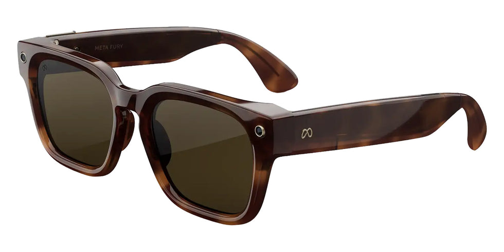 Meta Fury Sun Sunglasses - Mahogany/Green