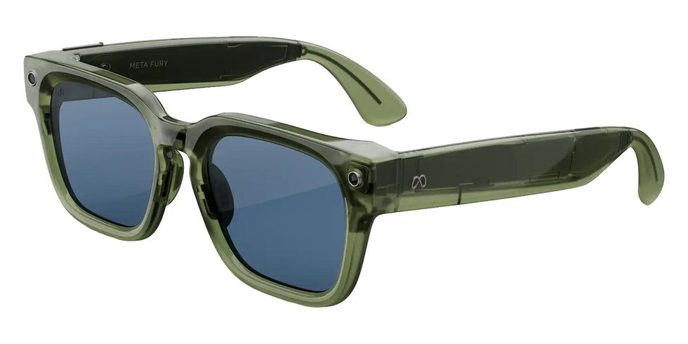 Meta Fury Sun Sunglasses - Racing Green/Light Blue Atlantic