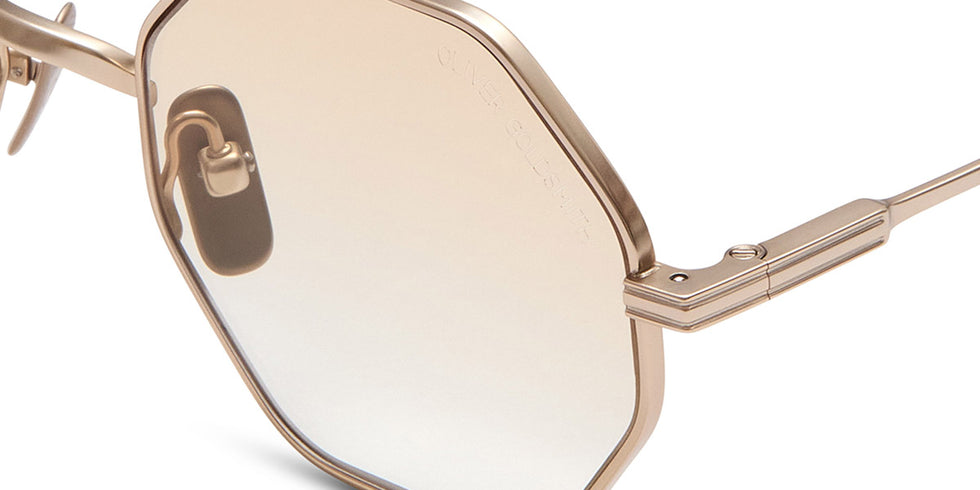 Oliver Goldsmith® METRO WS OG METRO WS Tan/Gold 50 - Tan/Gold Sunglasses
