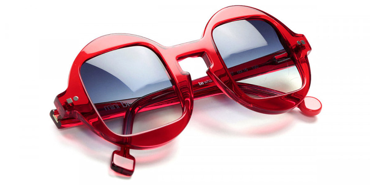 Sabine Be® Mini Be Whaouh ! Sun - Shiny Translucent Red Sunglasses