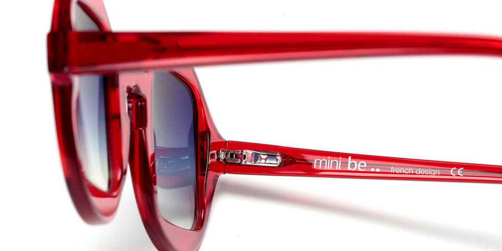 Sabine Be® Mini Be Whaouh ! Sun - Shiny Translucent Red Sunglasses