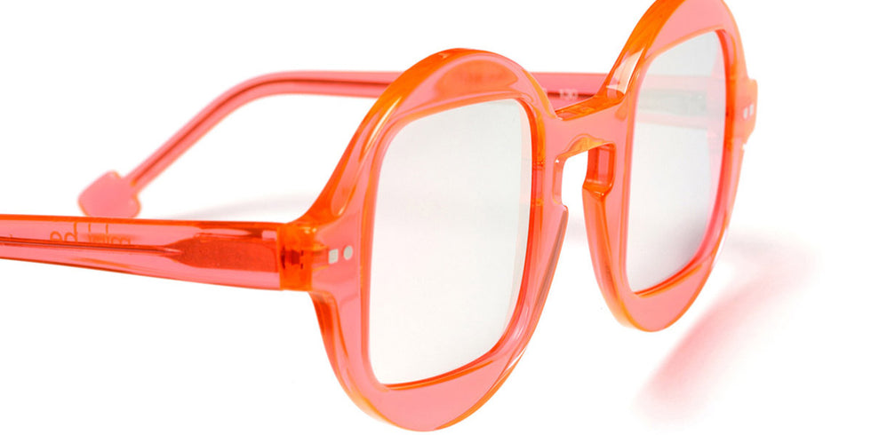 Sabine Be® Mini Be Whaouh ! Sun - Shiny Translucent Neon Orange Sunglasses