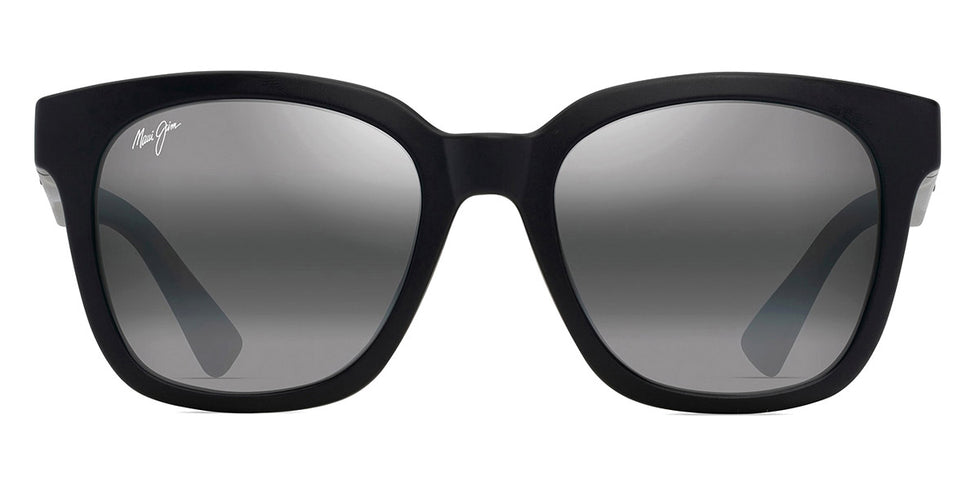 Maui Jim® Honua Asian Fit MJI 653-02 55 - Matte Black/Neutral Grey Sunglasses