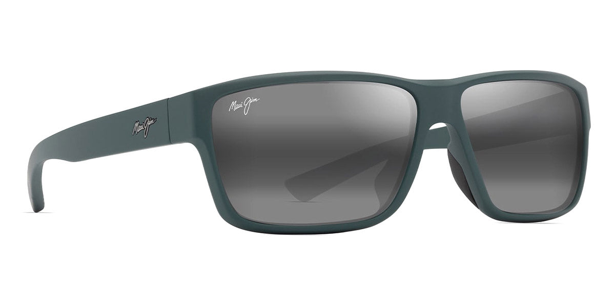 Maui Jim® Uila Asian Fit MJI 662-15 62 - Matte Dark Military Green/Neutral Grey Sunglasses