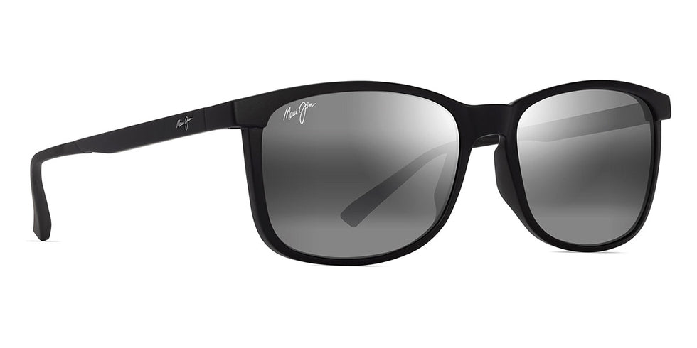 Maui Jim® Hulili MJI 672-02 57 - Matte Black/Neutral Grey Sunglasses