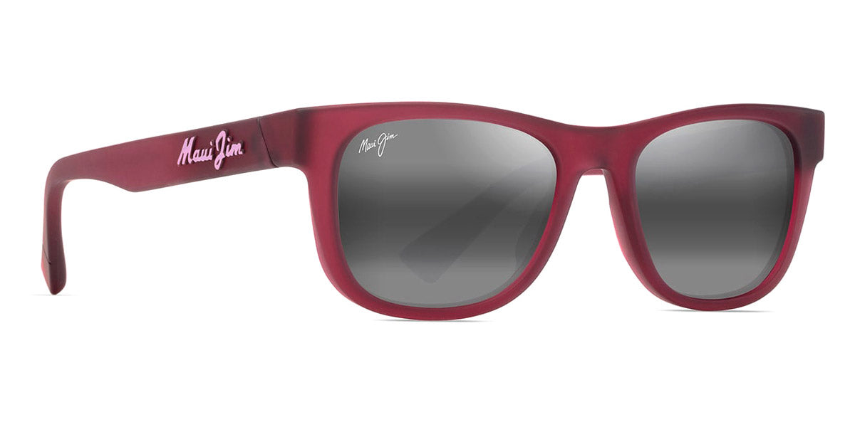 Maui Jim® Kaulike MJI 687-09 53 - Matte Transparent Fuchsia/Neutral Grey Sunglasses