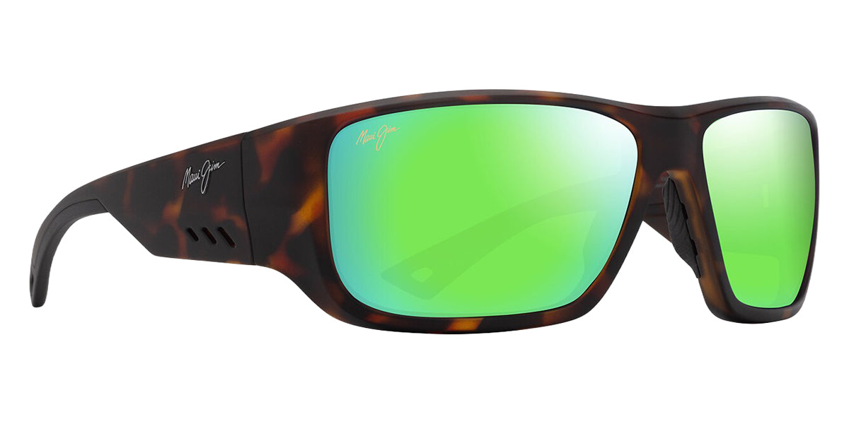 Maui Jim® Keha MJI GM663-10 63 - Matte Dark Havana/Mauigreen Sunglasses