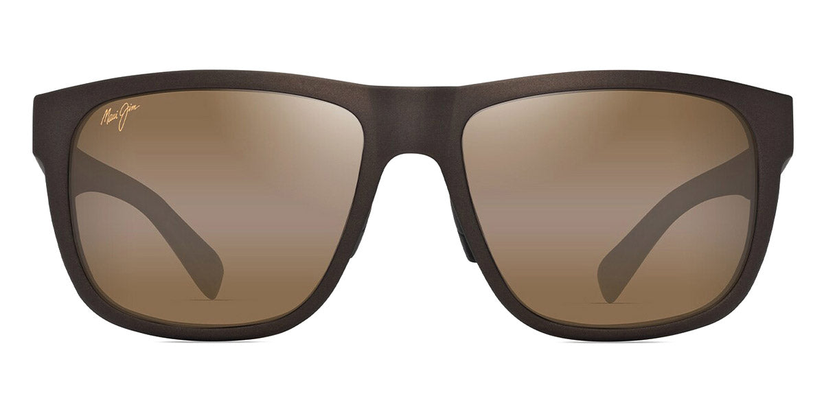Maui Jim® Puakea MJI H670-01 57 - Matte Brown/HCL Bronze Sunglasses