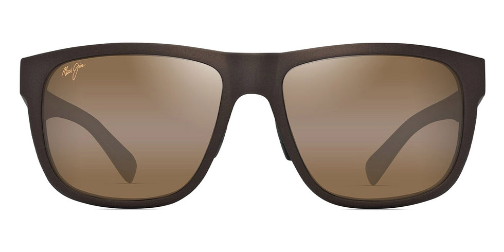 Maui Jim® Puakea MJI H670-01 57 - Matte Brown/HCL Bronze Sunglasses