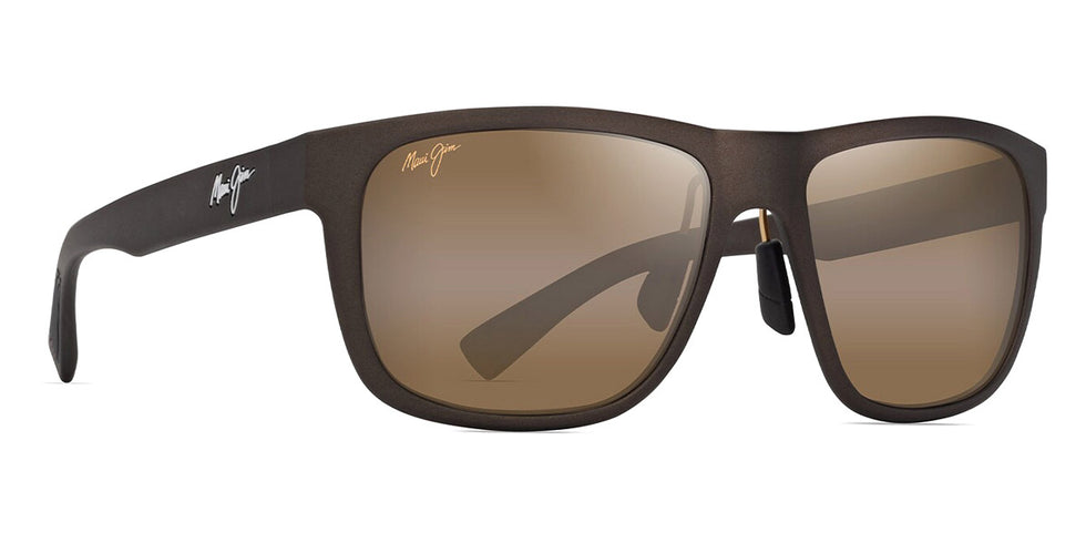 Maui Jim® Puakea MJI H670-01 57 - Matte Brown/HCL Bronze Sunglasses