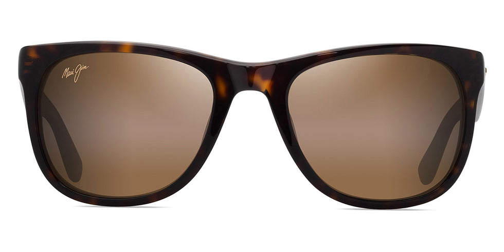 Maui Jim® Kikonia MJI H692-10 53 - Shiny Dark Havana/HCL Bronze Sunglasses