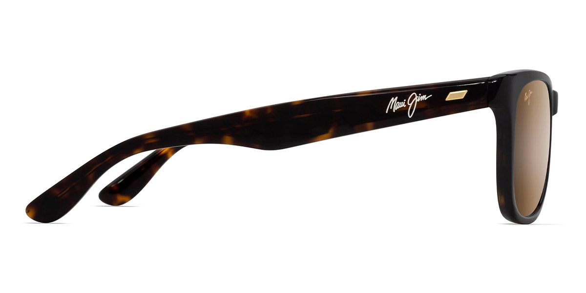 Maui Jim® Kikonia MJI H692-10 53 - Shiny Dark Havana/HCL Bronze Sunglasses