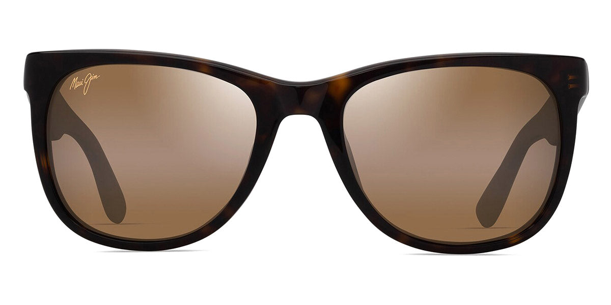 Maui Jim® Kikonia Xl MJI H693-10 56 - Shiny Dark Havana/HCL Bronze Sunglasses