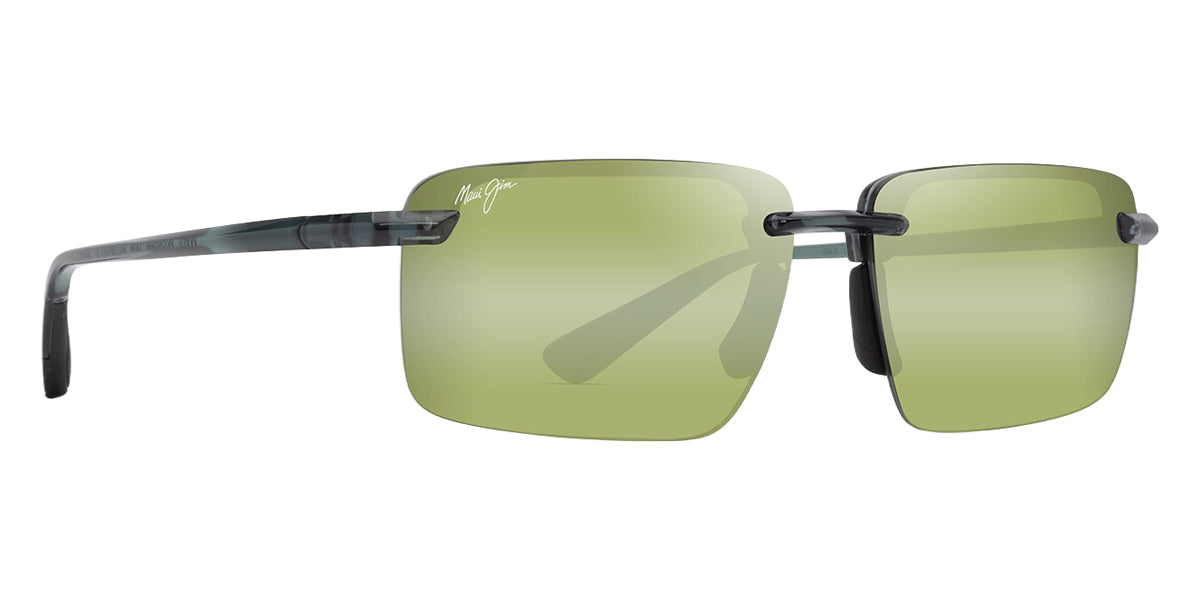 Maui Jim® Laulima MJI HT626-15 61 - Shiny Trans Foliage Green/Maui HT Sunglasses