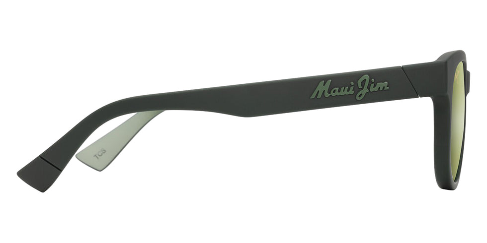 Maui Jim® Maoli MJI HT668-15 52 - Matte Dark Green/Maui HT Sunglasses