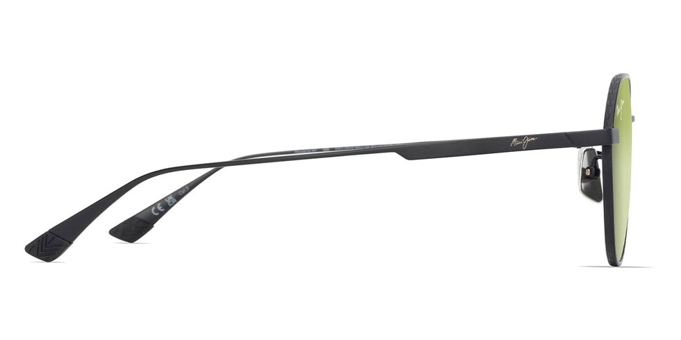 Maui Jim® Kaulana Asian Fit MJI HTS627-02 55 - Matte Black/Maui HT Sunglasses