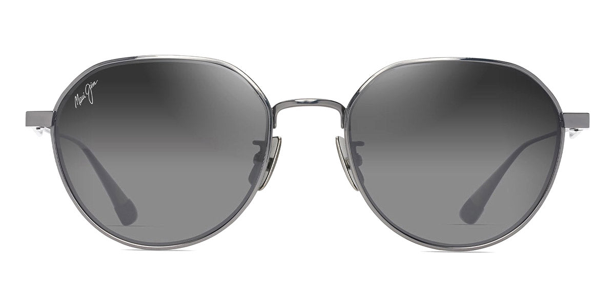 Maui Jim® Kaulana Asian Fit MJI MM627-010 55 - Shiny Dark Ruthenium/Neutral Grey Sunglasses