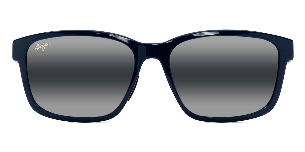 Maui Jim® Lehiwa Asian Fit MJI MM648-012 58 - Shiny Blue/Neutral Grey Sunglasses