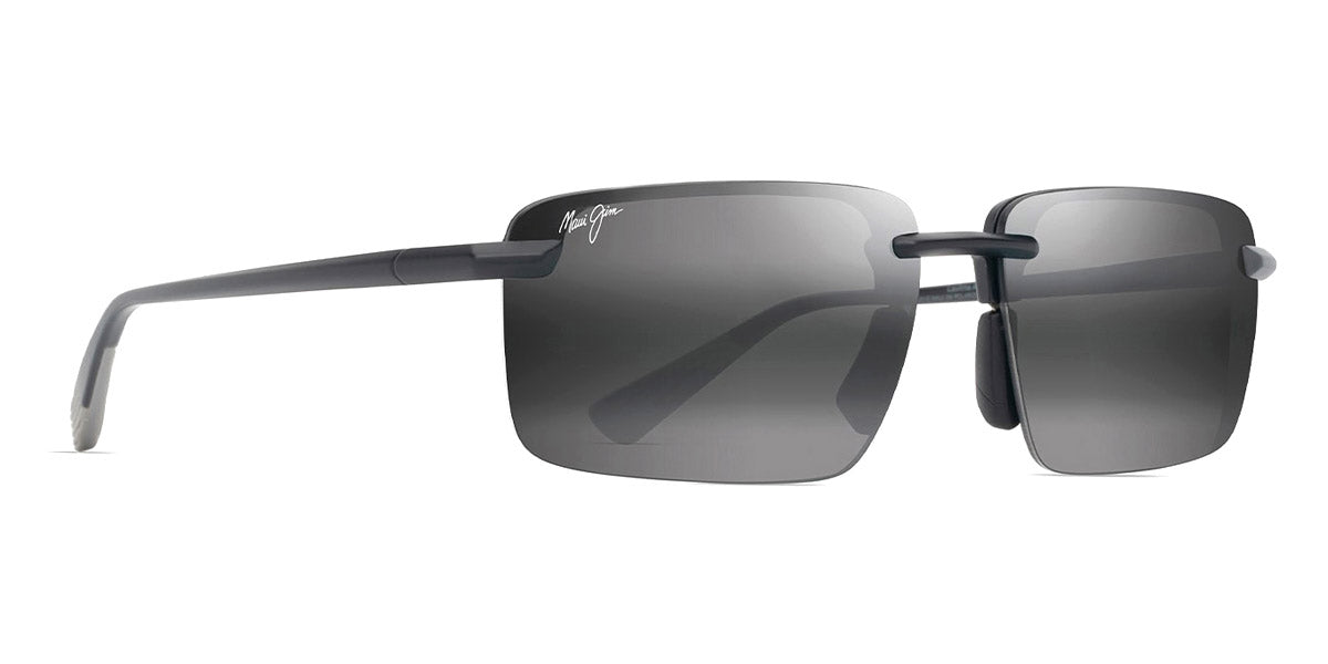 Maui Jim® Laulima Asian Fit MJI MM656-012 61 - Matte Black/Neutral Grey Sunglasses