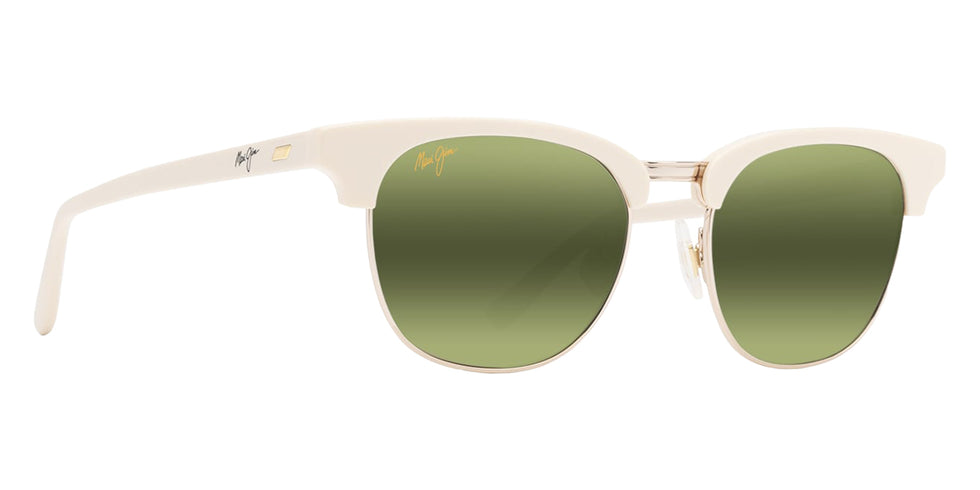 Maui Jim® Holomua MJI MM695-028 52 - Shiny Solid Ivory/Maui HT Sunglasses