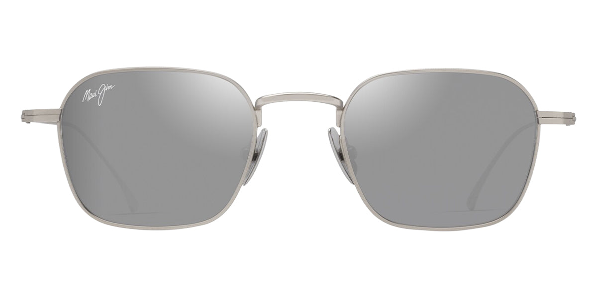 Maui Jim® Mekala MJI S690-17A 48 - Matte Silver/Hawaii Seashine Sunglasses