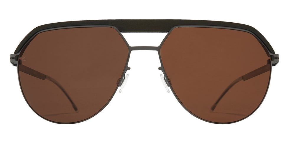 Mykita® ML02 MYK ML02 MH51 Safari Green/Graphite / Leica Brown Polarise 57 - MH51 Safari Green/Graphite / Leica Brown Polarise Sunglasses