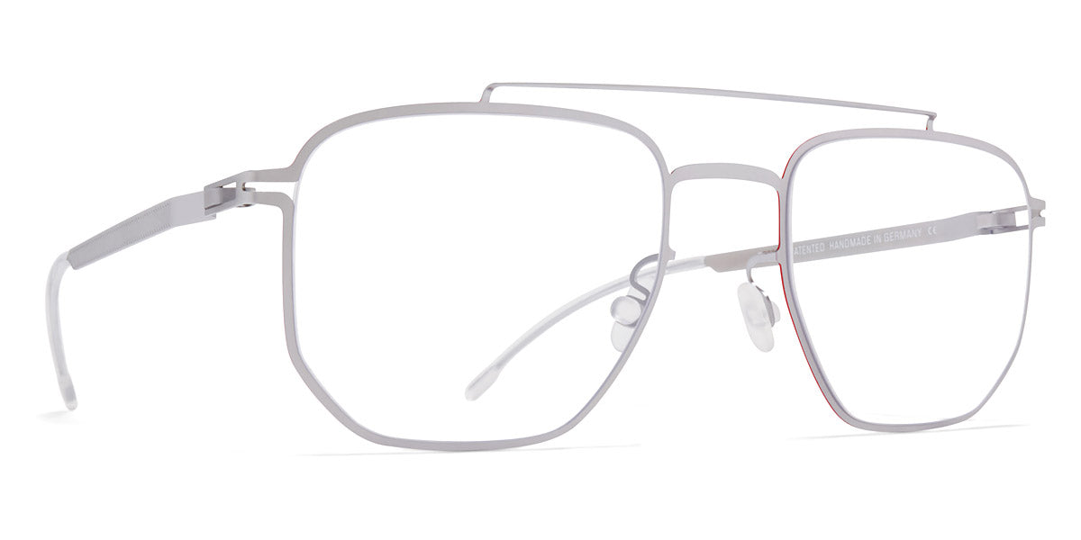 Mykita® ML08 MYK ML08 Leica Silver/Leica Red Edges 52 - Leica Silver/Leica Red Edges Eyeglasses