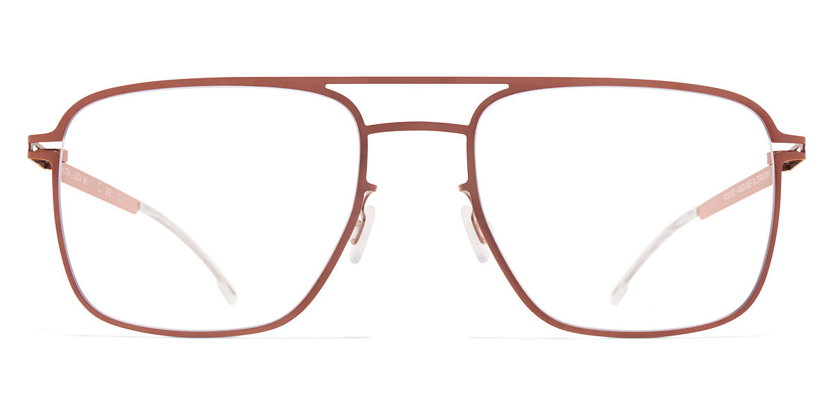 Mykita® ML11 MYK ML11 Shiny Copper/Leica Yellow Edge 54 - Shiny Copper/Leica Yellow Edge Eyeglasses