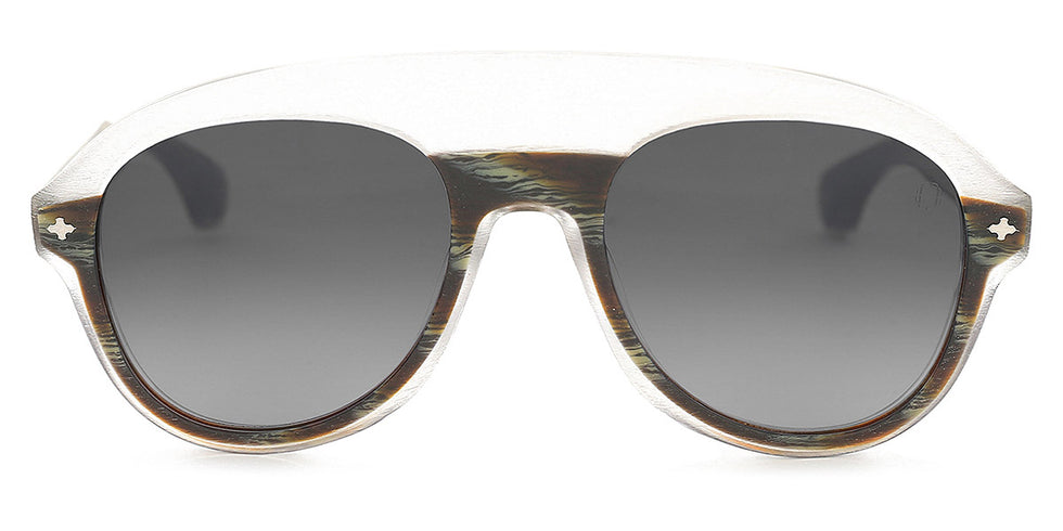 Blake Kuwahara® MOORE SUN BLK MOORE SUN BLACK HORN 54 - BLACK HORN Sunglasses