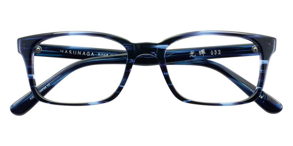 Masunaga® 032 Eyeglasses - 35 BLU