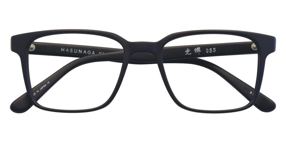 Masunaga® 055 Eyeglasses - 19 BK Matt
