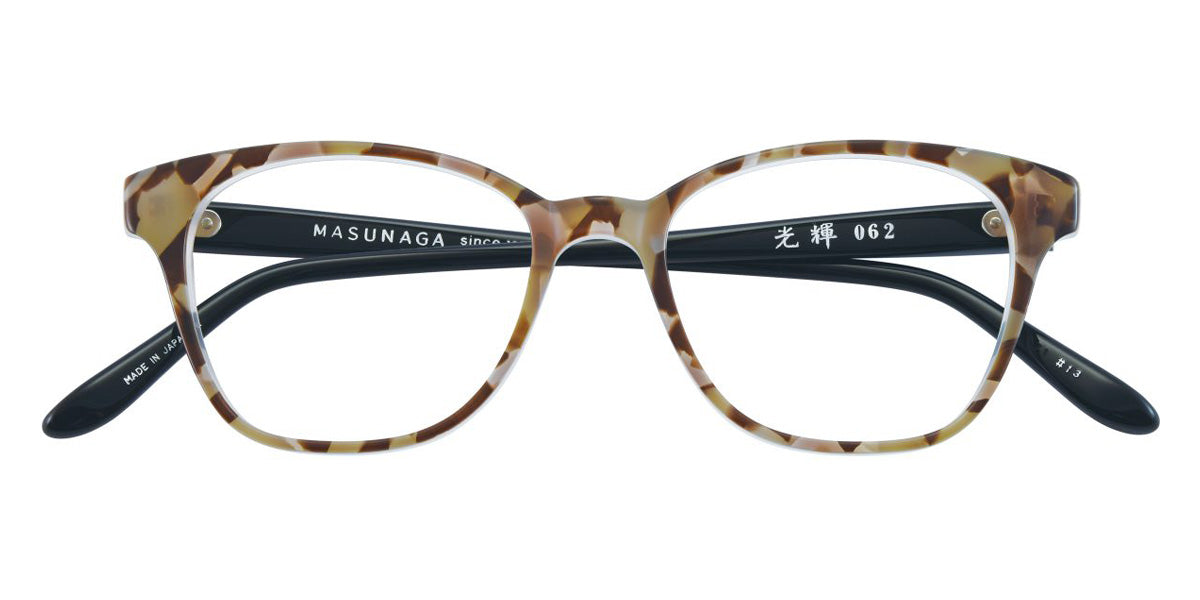 Masunaga® 062 Eyeglasses - 13 DBR TORTOISE