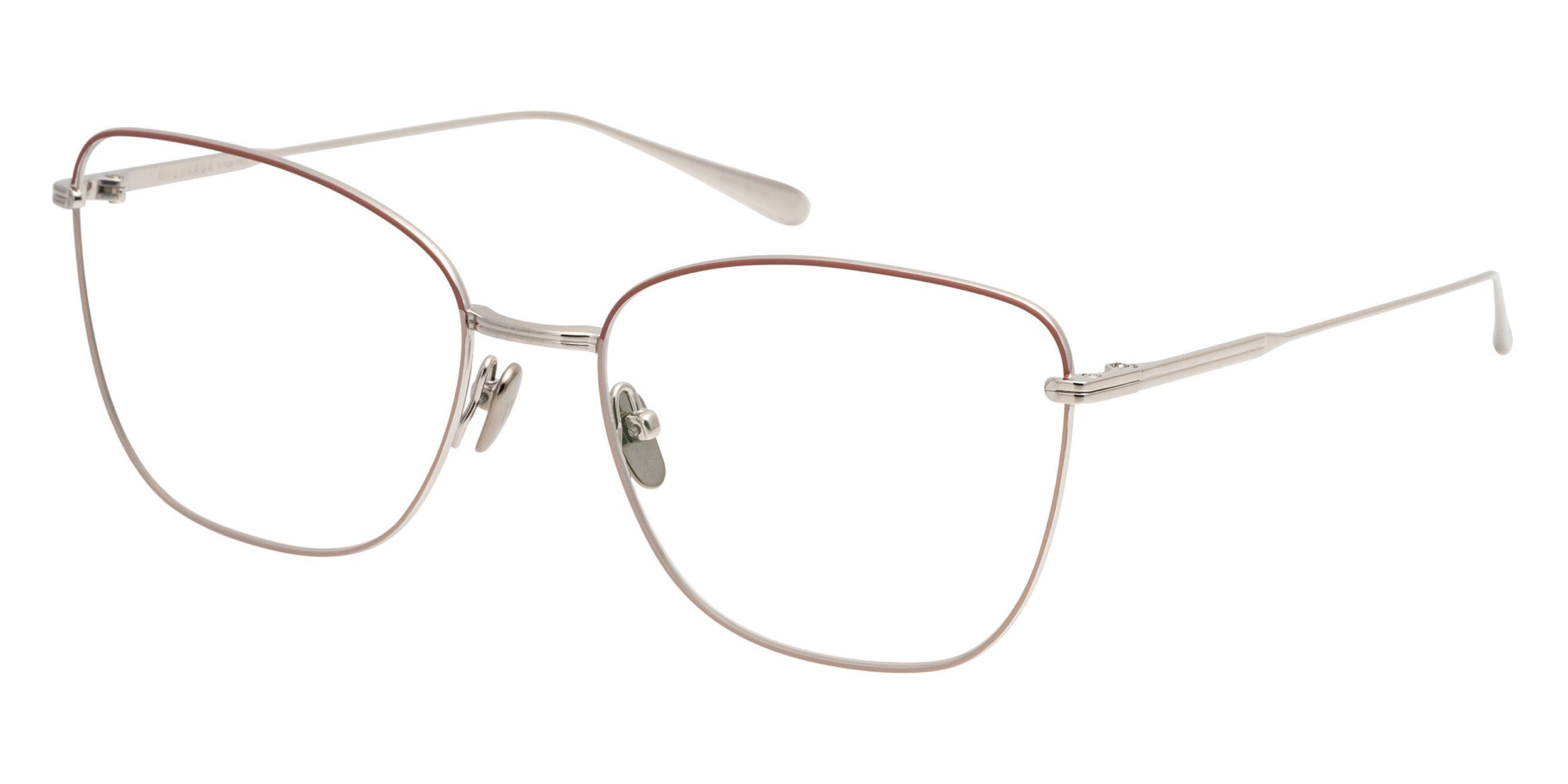 Masunaga® AURORA MSNG AURORA 26 PK SILVER 56 Eyeglasses