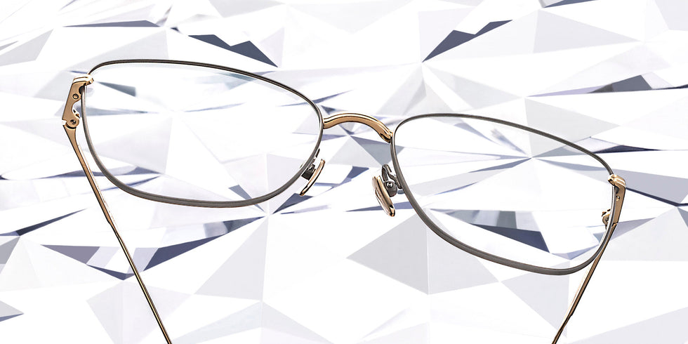Masunaga® AURORA MSNG AURORA 39 BK GP 56 Eyeglasses