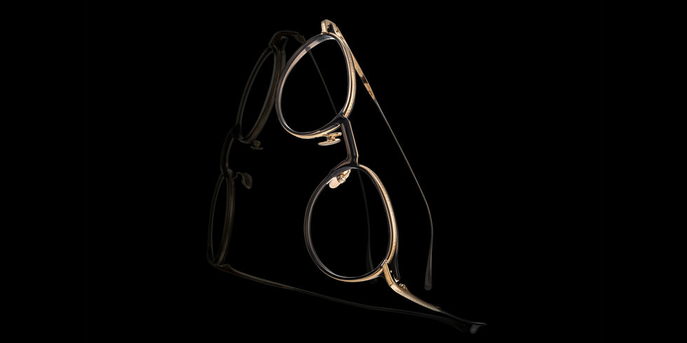 Masunaga® BEGONIA MSNG BEGONIA 19 BK GP 49 Eyeglasses