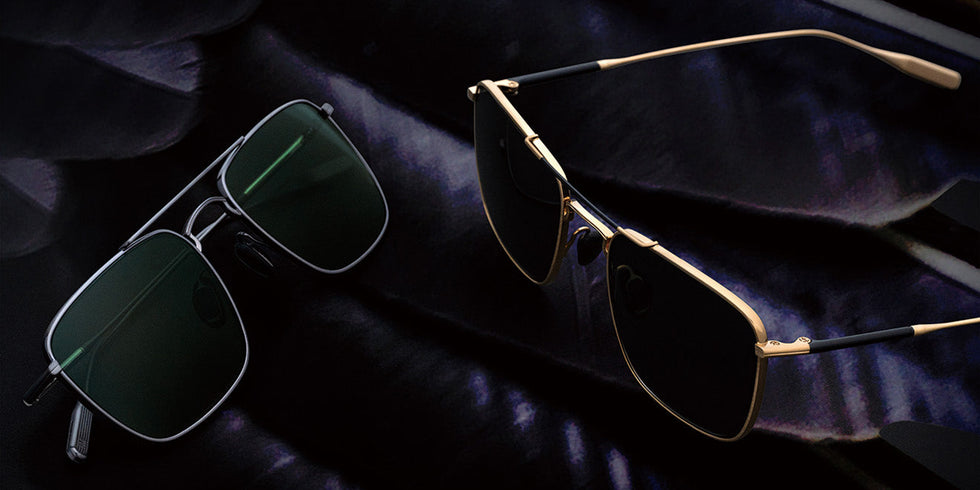 Masunaga® BIRD MSNG BIRD S11 SG GOLD 54 Sunglasses