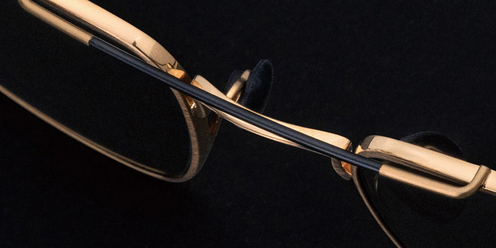 Masunaga® BIRD MSNG BIRD S11 SG GOLD 54 Sunglasses