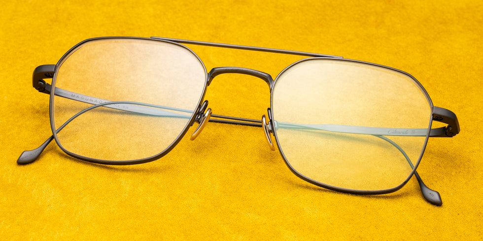 Masunaga® CHORD B MSNG CHORD B 11 AT GOLD 49 Eyeglasses