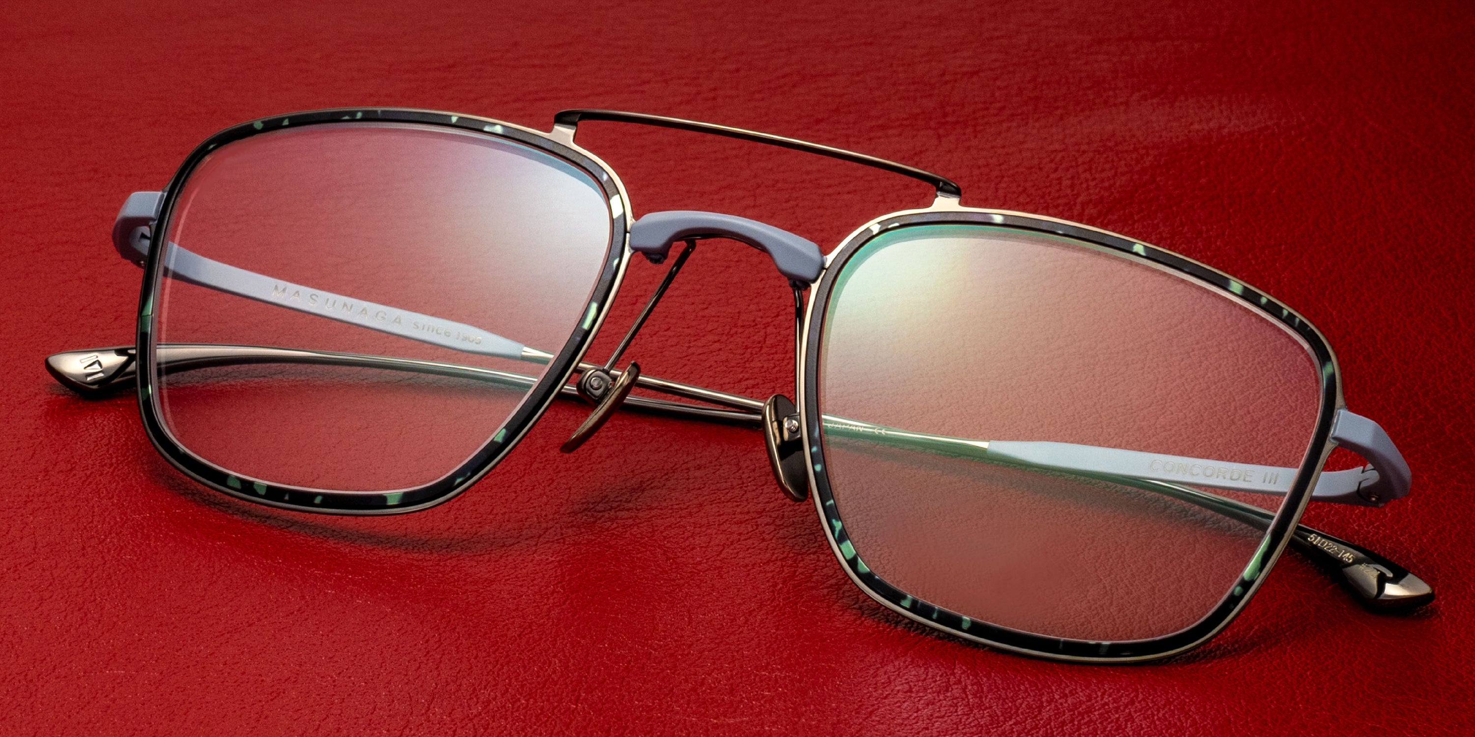 Masunaga® CONCORDE III MSNG CONCORDE III 24 GRY GRAPHITE 51 Eyeglasses